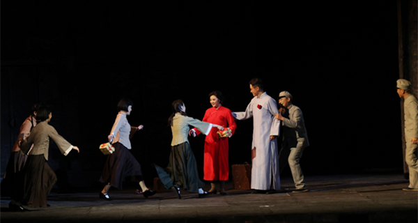 民族歌剧《英·雄》在北大上演：续写英雄的奋斗青春