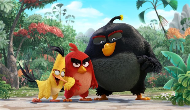 《愤怒的小鸟》成功登顶北美上周五票房